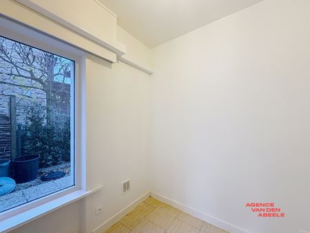 Gelijkvloers appartement met 2 slaapkamers, ruime garage en tuin - Photo 4