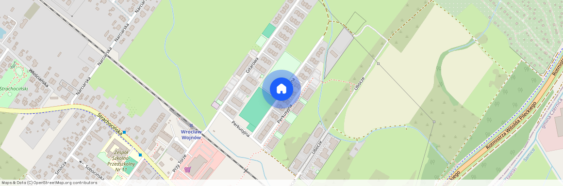 ul. Perkusyjna, Wojnów, Psie Pole, Wrocław, dolnośląskie