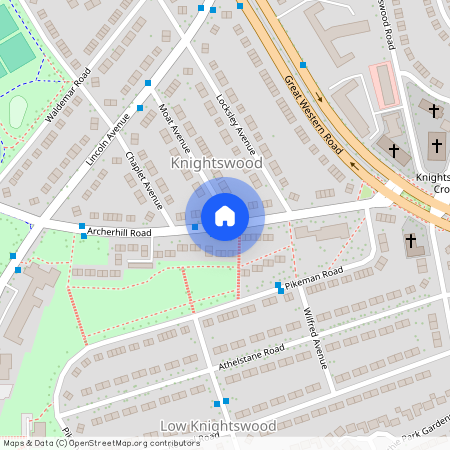 Archerhill Road, Glasgow, G13, Archerhill Road, Knightswood