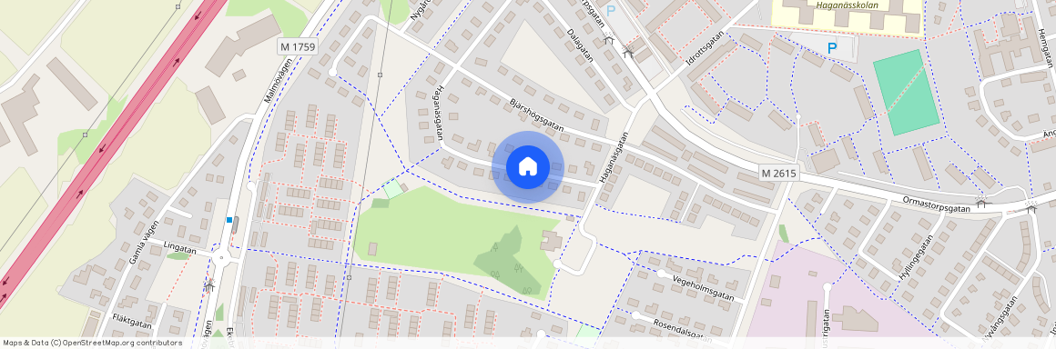 Haganäsgatan, Åstorp