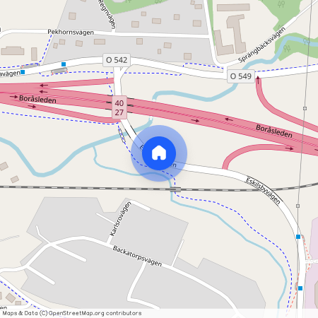 Eskilsbyvägen, Landvetter