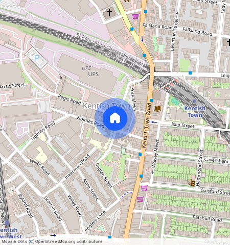 Holmes Road, Kentish Town, NW5, London