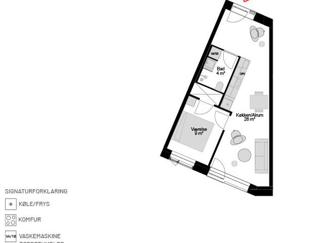 Godsbanen 107, St. lejl. 5, Aalborg - Foto 1