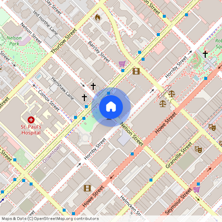 google map, Vancouver, Vancouver, Metro Vancouver, V6Z 2S1