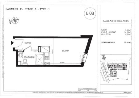Location Appartement 1 pièce 21m² ISLE 87170 - Photo 3