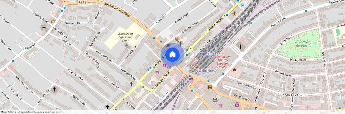 Simon Lodge, Southfields, London, SW19