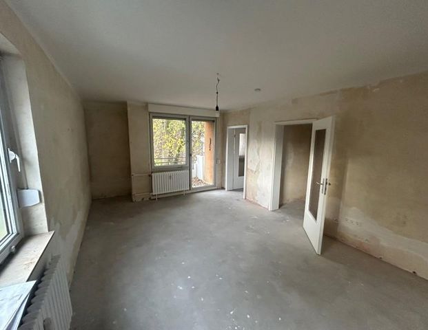 Geräumige 2-Zimmer-Wohnung mit renoviertem hellen Bad, NUR mit WBS f.2 Personen - Foto 1