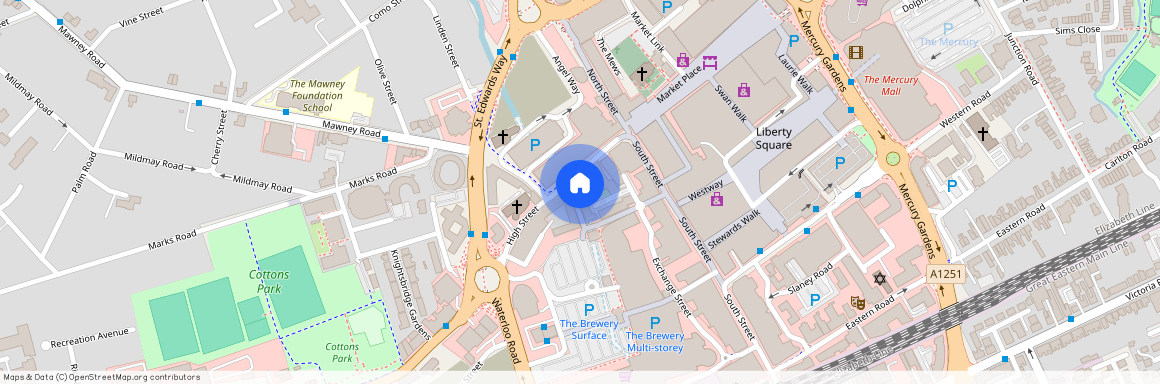 Amber Court, Brewers Gate, High Street, Romford, RM1