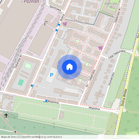Poznań-Wilda, Saperska, Poznań