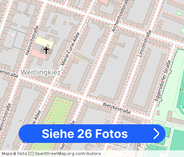 Modernisiertes Dachgeschossapartment in Lichtenberg - Foto 1