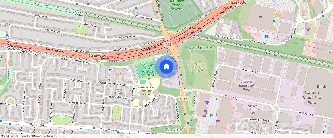 Albatross Close, Beckton, London, E6 5NX, UK