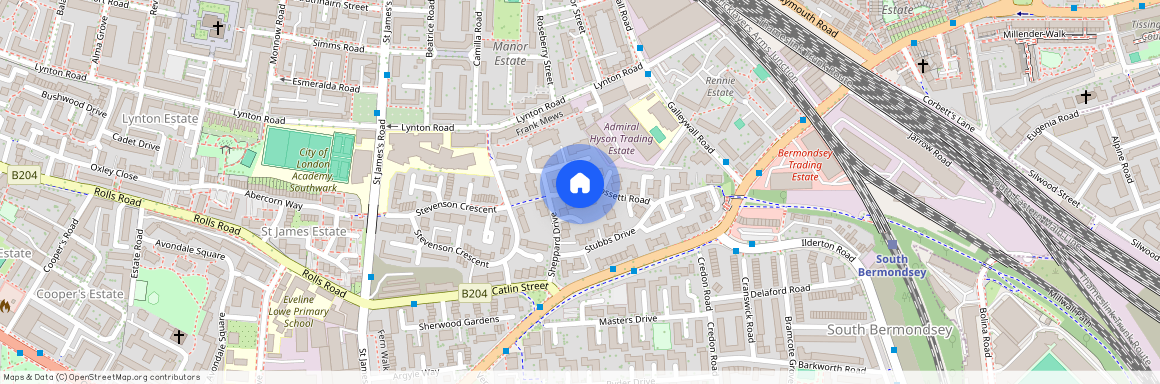 Rossetti Road, South Bermondsey, London, SE16