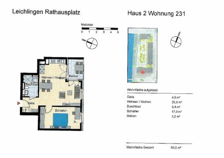 Neubau/ Erstbezug: Moderne 2-Zimmer-Wohnung in zentraler Lage von Leichlingen - Photo 5