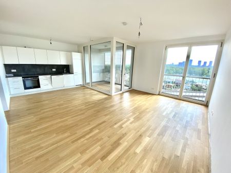 Donaumarina: Moderne 3 Zimmer-Wohnung samt Gym & Sauna zu mieten in 1020 Wien - Photo 3