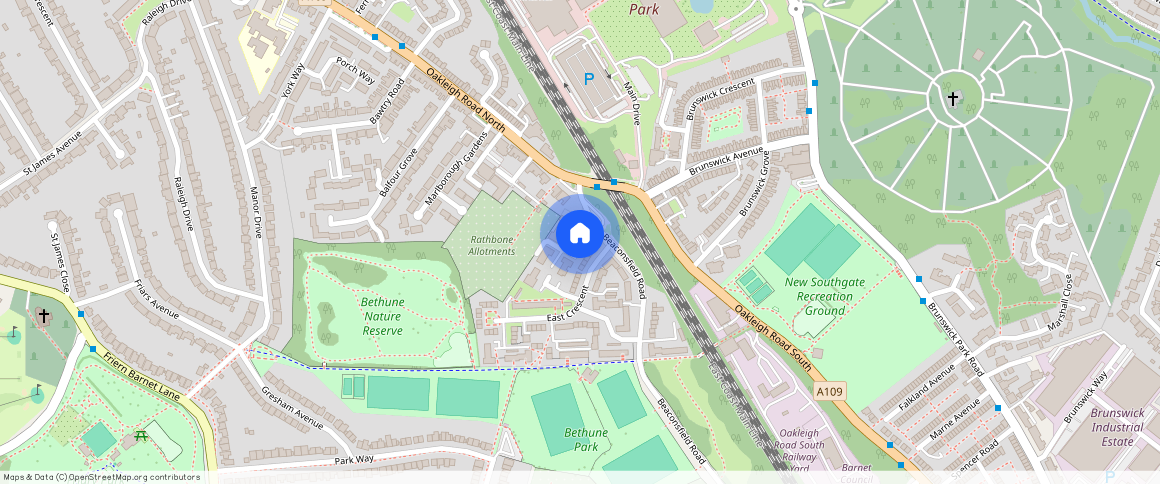 Parkwood Flats, Oakleigh Road North, Whetstone, N20, London