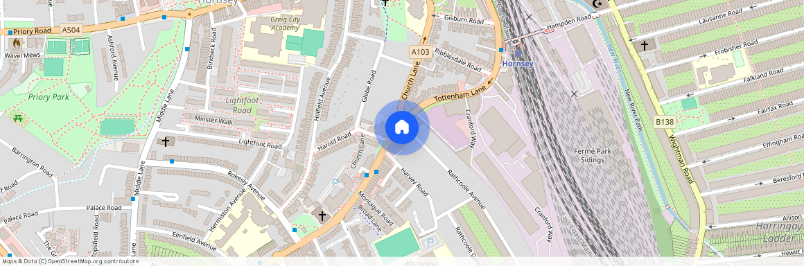 Tottenham Lane, Crouch End, N8