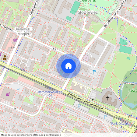 ul. Antoniego Magiera, Słodowiec, Bielany, Warszawa, mazowieckie