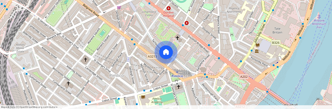 Tachbrook Street, Pimlico, London, SW1V