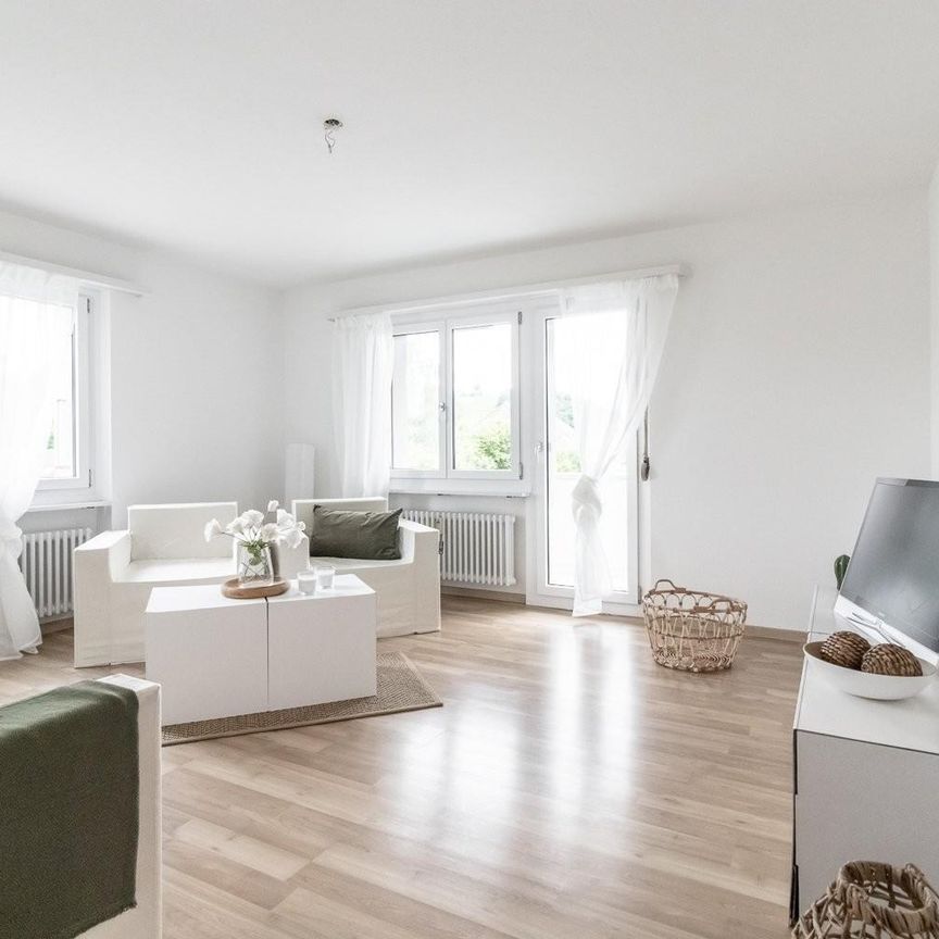 Naturnahe und helle 4 Zimmerwohnung in Melchnau - Photo 1