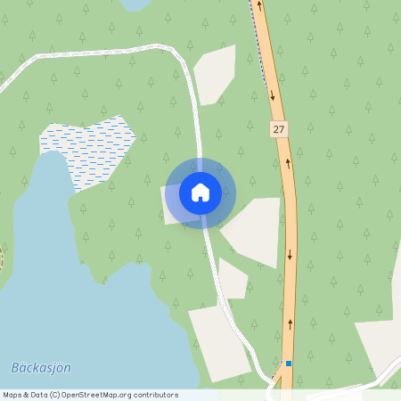 Bäckasjövägen, Backaryd