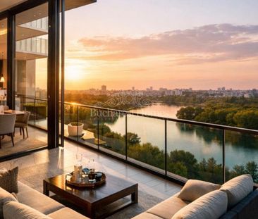 Brand New One-Bedroom Apartment with Lake View, Floreasca-Pipera - Photo 4