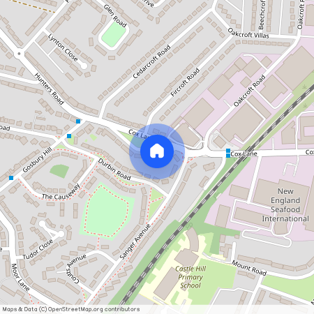 Cox Lane, Chessington, Surrey. KT9