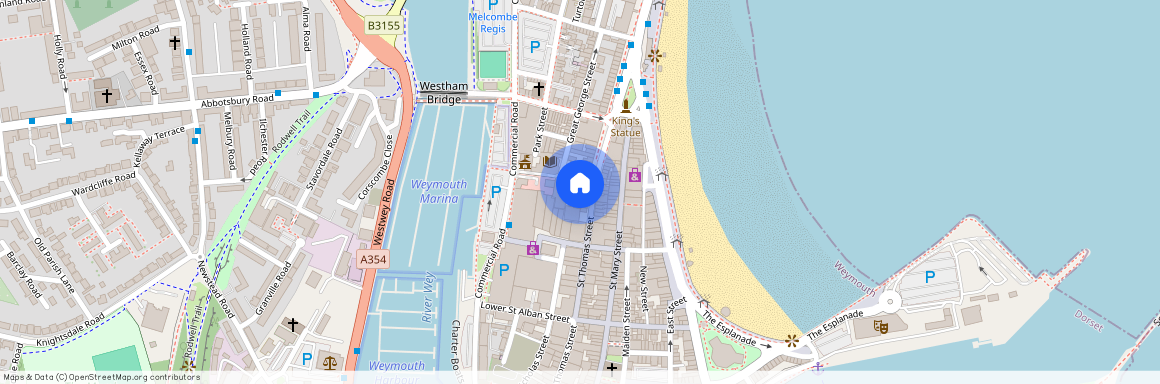 St Thomas Street - Weymouth Town Centre