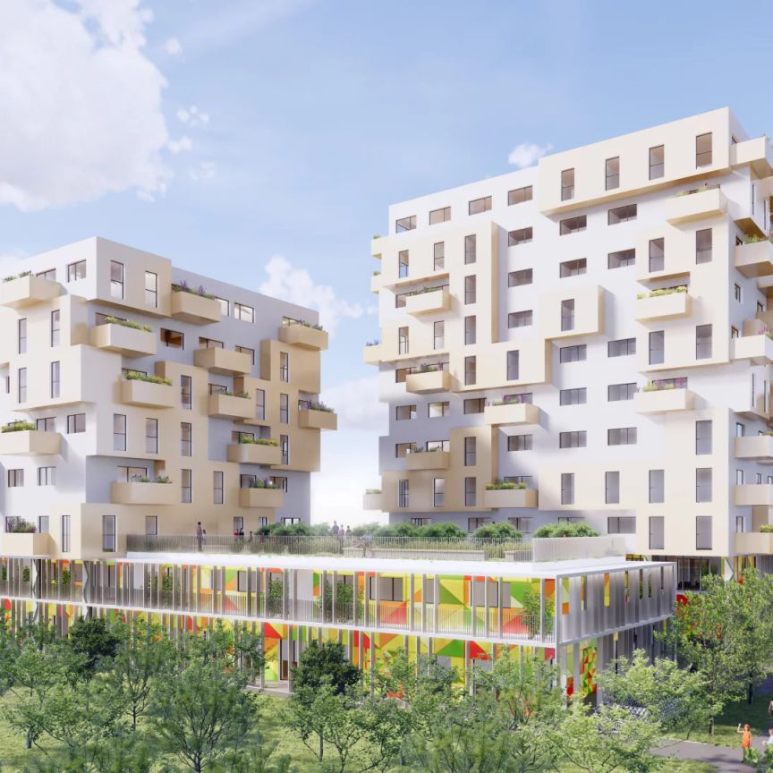 Moderne 2-Zimmer-Wohnung mit großem Balkon in Top-Lage - Photo 1