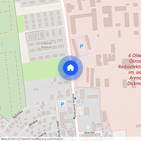 ul. Arendta Dickmana, Oksywie, Gdynia, pomorskie