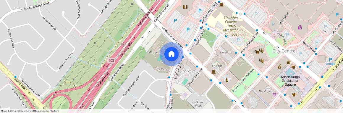 335 Rathburn Road #1705, Mississauga, City Centre