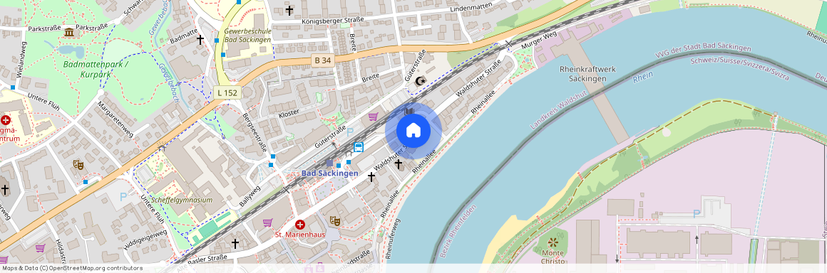 Waldshuter Straße, 79713, Waldshuter Straße    Bad Säckingen