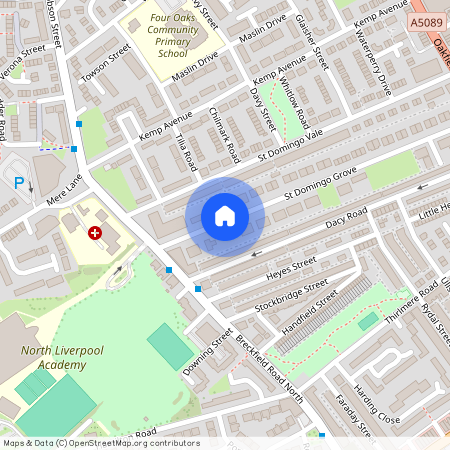 St. Domingo Grove, L5, L5 6AE, Liverpool