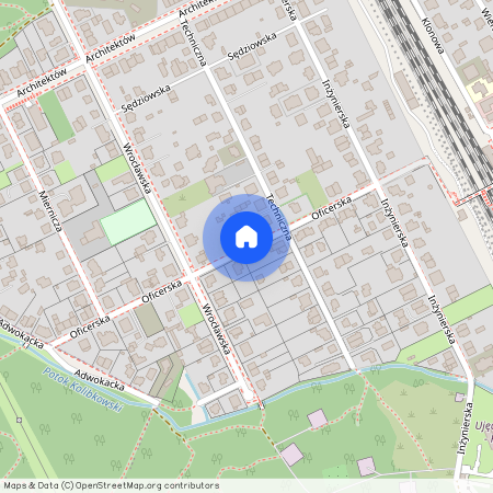 ul. Oficerska, Orłowo, Gdynia, pomorskie