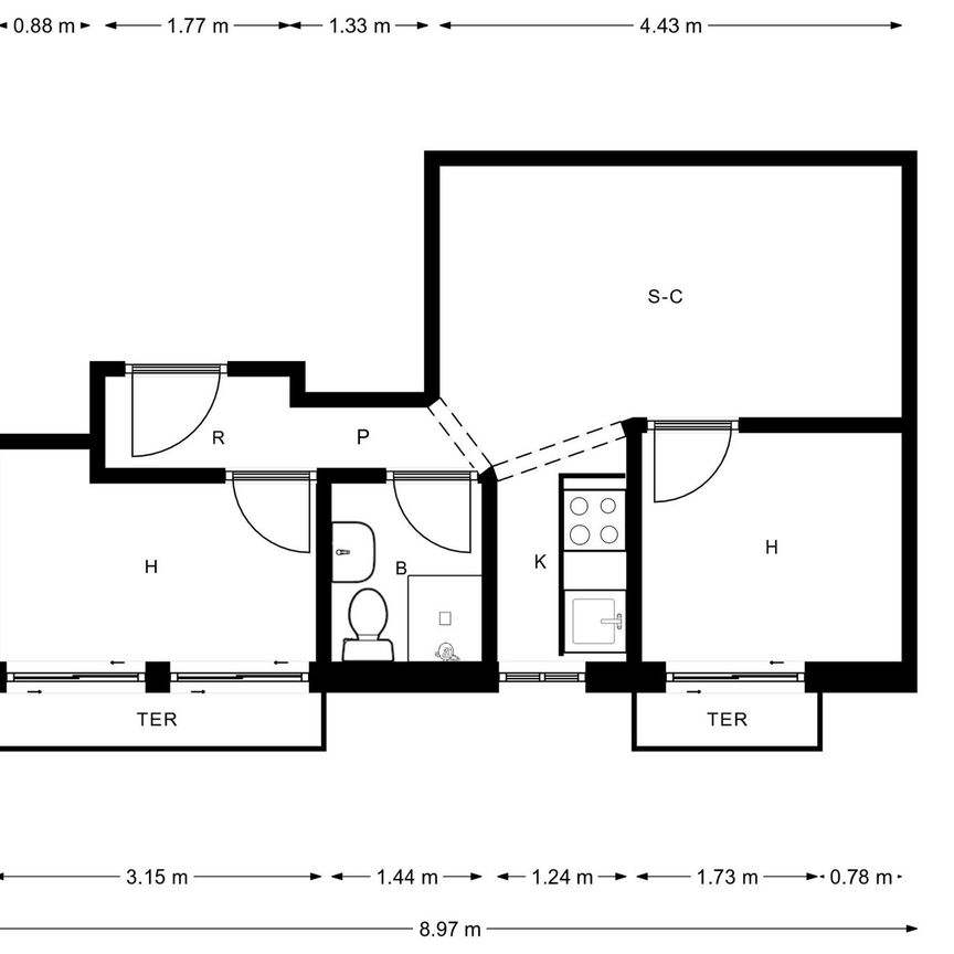 Piso de alquiler en San Diego - Photo 1