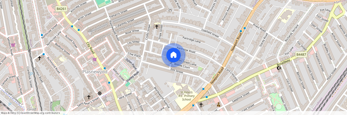 Cedar House, Teal Street, Roath