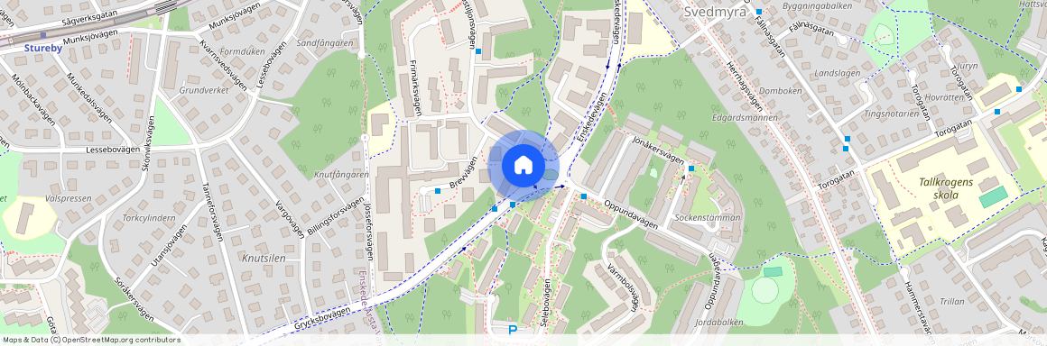 Grycksbovägen 30, Svedmyra