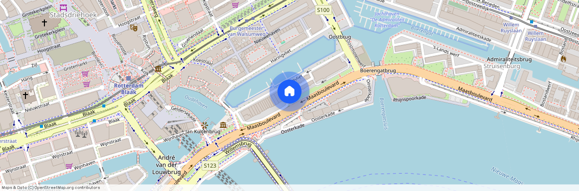 Achterharingvliet 187B, Stadsdriehoek, Rotterdam