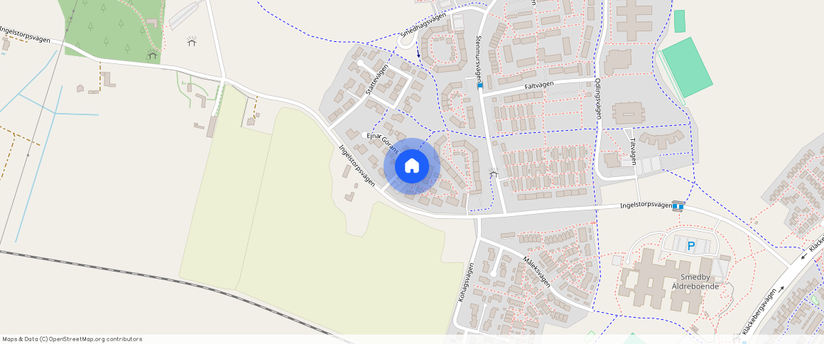 Ejnar Görans Väg **, Kalmar / Smedby