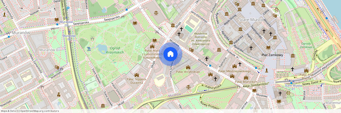 ul. Leona Schillera, Muranów, Śródmieście, Warszawa, mazowieckie