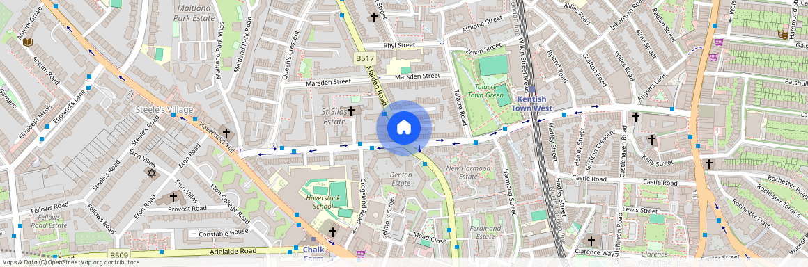Queens Crescent, Chalk Farm, NW5