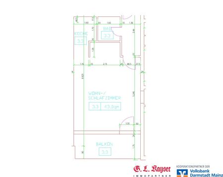 1-Zimmer-Wohnung mit Balkon in Hartenberg/Münchfeld – Bezug ab 01.03.2026 - Photo 4