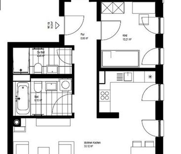 Attraktive 3-Zimmer-Erdgeschosswohnung mit Terrasse und Kamin! - Foto 1