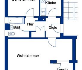 Gemütliche 2-Zimmer-Wohnung mit großzügigem Wohnzimmer - Photo 1