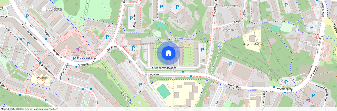 Krysshammarvägen, Solna