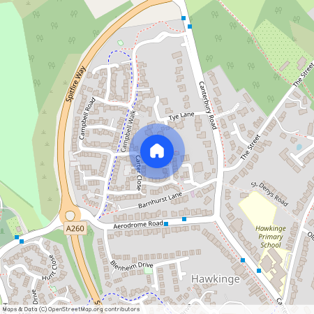 Storey Crescent, Hawkinge, Kent