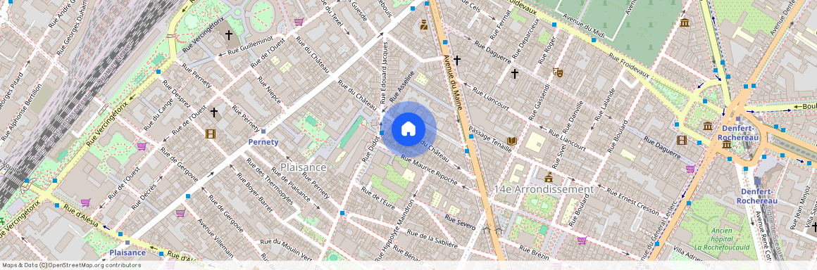 154 Rue du Château, 75014 Paris