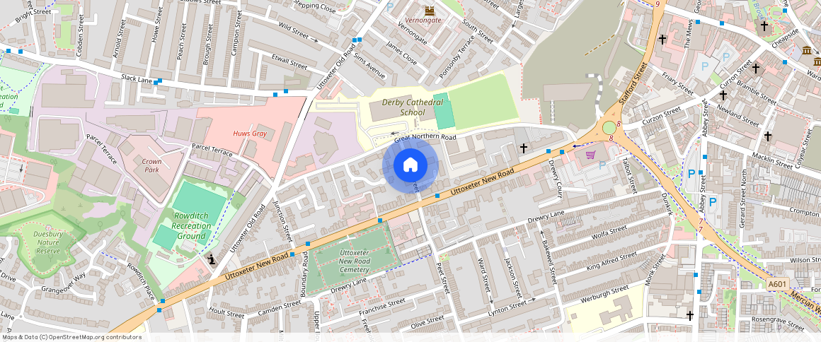 Sudbury Street, Derby, DE1