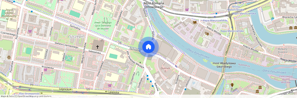 ul. Rybacka, Szczepin, Stare Miasto, Wrocław, dolnośląskie