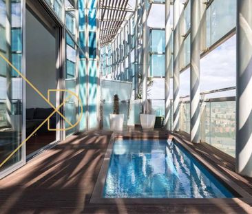 Luxury penthouse for rent in Barcelona, Spain - Photo 6