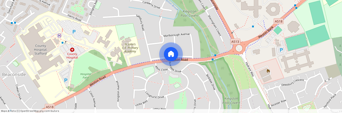 Copper Glade, Off Weston Road, Stafford